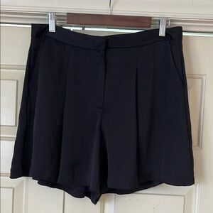 IMAN Silky Black Shorts